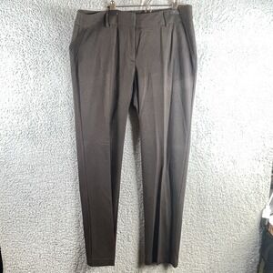 Chico's Pants Lot 2 Size 2.5 Short Regular Stretch Charcoal Brown Career